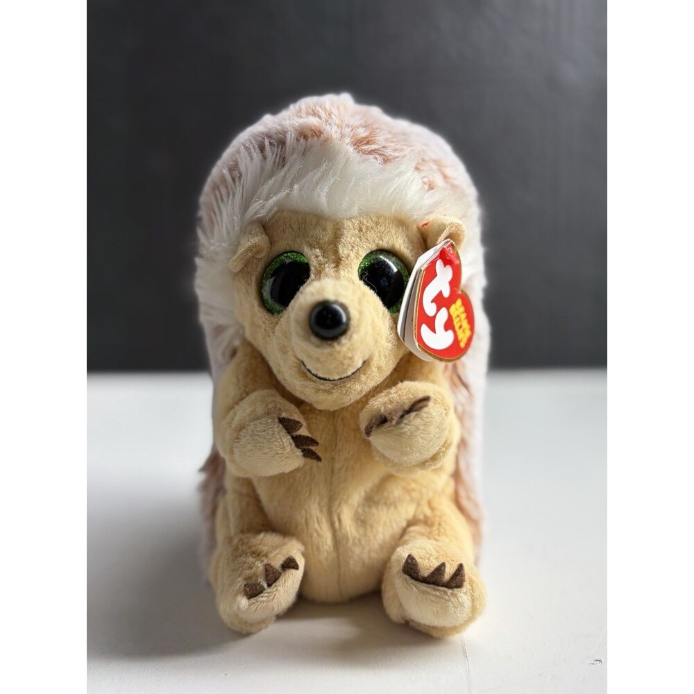 Ty Bumper Hedgehog Beanie Bellies Plush with Tags Big Eyes